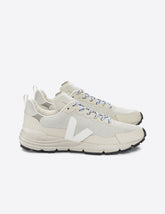 white VEJA sneakers for outdoor activities.